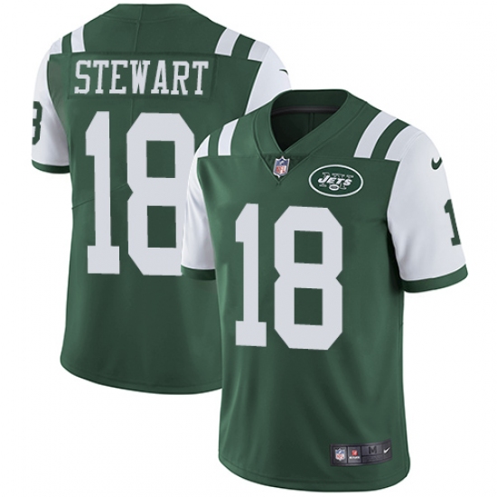 Youth Nike New York Jets #18 ArDarius Stewart Elite Green Team Color NFL Jersey - Ujersey