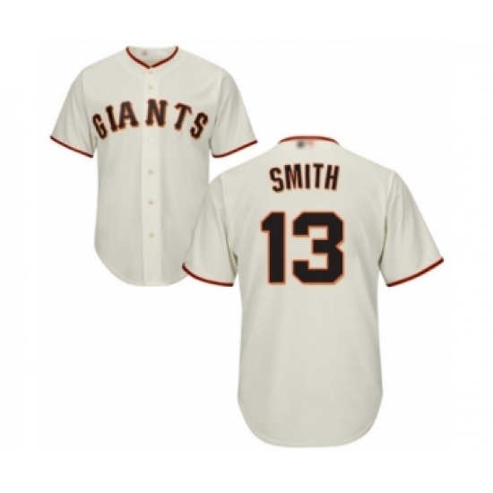 Youth San Francisco Giants #13 Will Smith Authentic Cream Home Cool Base Baseball Jersey - Ujersey
