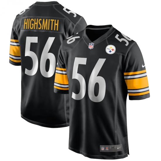 Men's Pittsburgh Steelers #56 Alex Highsmith Nike Black Limited Jersey - Ujersey