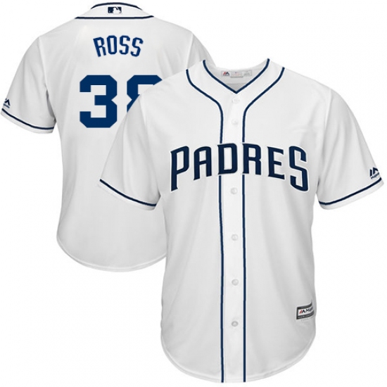 Youth Majestic San Diego Padres #38 Tyson Ross Authentic White Home Cool Base MLB Jersey - Ujersey