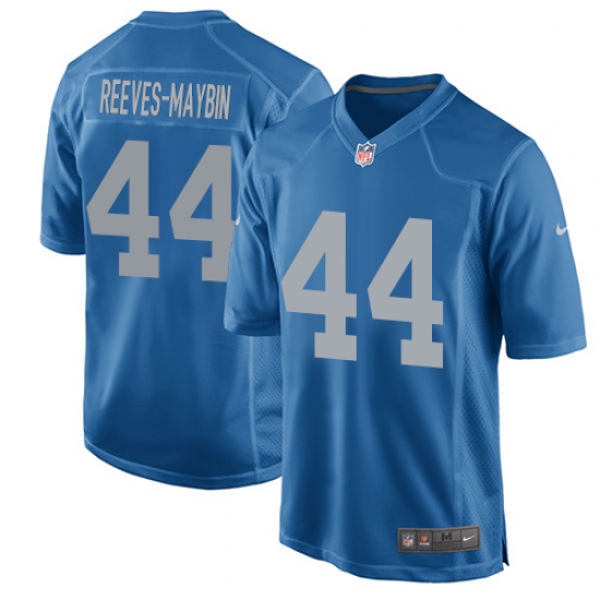 Men's Nike Detroit Lions #8 Dan Orlovsky Game Blue Alternate NFL Jersey - Ujersey