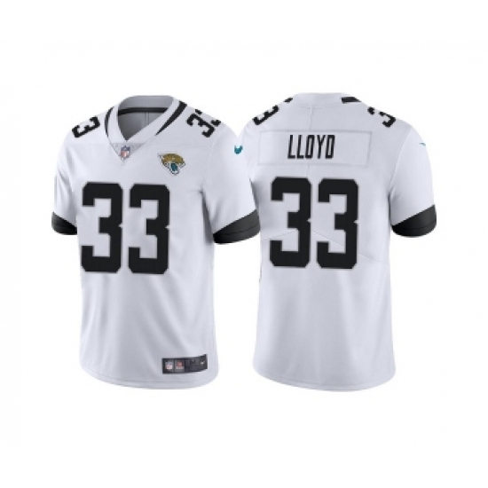 Men's Jacksonville Jaguars #33 Devin Lloyd White Vapor Untouchable Limited Stitched Jersey - Ujersey
