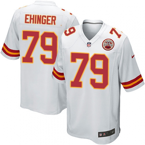 Men's Nike Kansas City Chiefs #79 Parker Ehinger Game White NFL Jersey - Ujersey