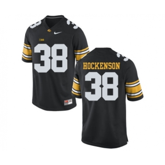 Iowa Hawkeyes 38 T.J. Hockenson Black College Football Jersey - Ujersey