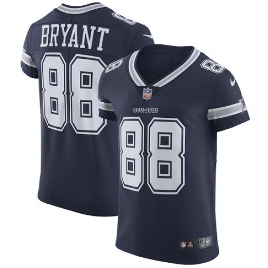 Men's Nike Dallas Cowboys #88 Dez Bryant Navy Blue Team Color Vapor Untouchable Elite Player NFL Jersey - Ujersey