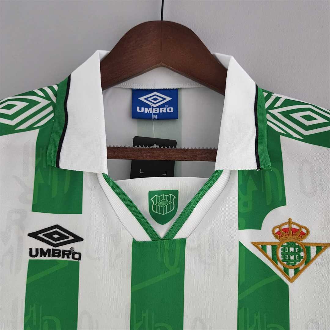 Real Betis Retro Jersey Home Soccer Shirt 1994/95 - U-jersey