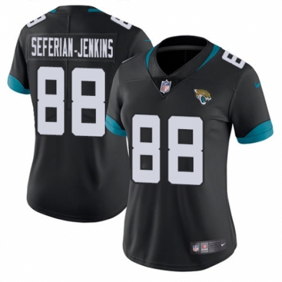 Women's Nike Jacksonville Jaguars #88 Austin Seferian-Jenkins Teal Green Team Color Vapor Untouchable Elite Player NFL Jersey - Ujersey
