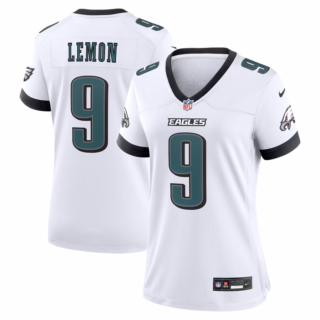 Women's Philadelphia Eagles Makai Lemon Nike White Game Jersey - Ujersey Shop