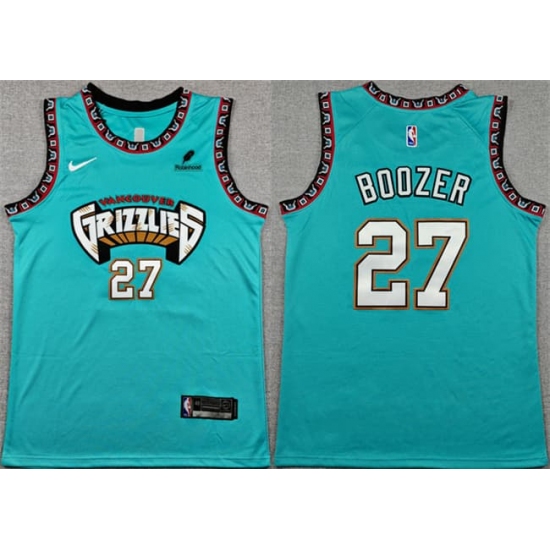 Men's Memphis Grizzlies #27 Cameron Boozer Teal 2026 Draft Stitched Jersey - Ujersey