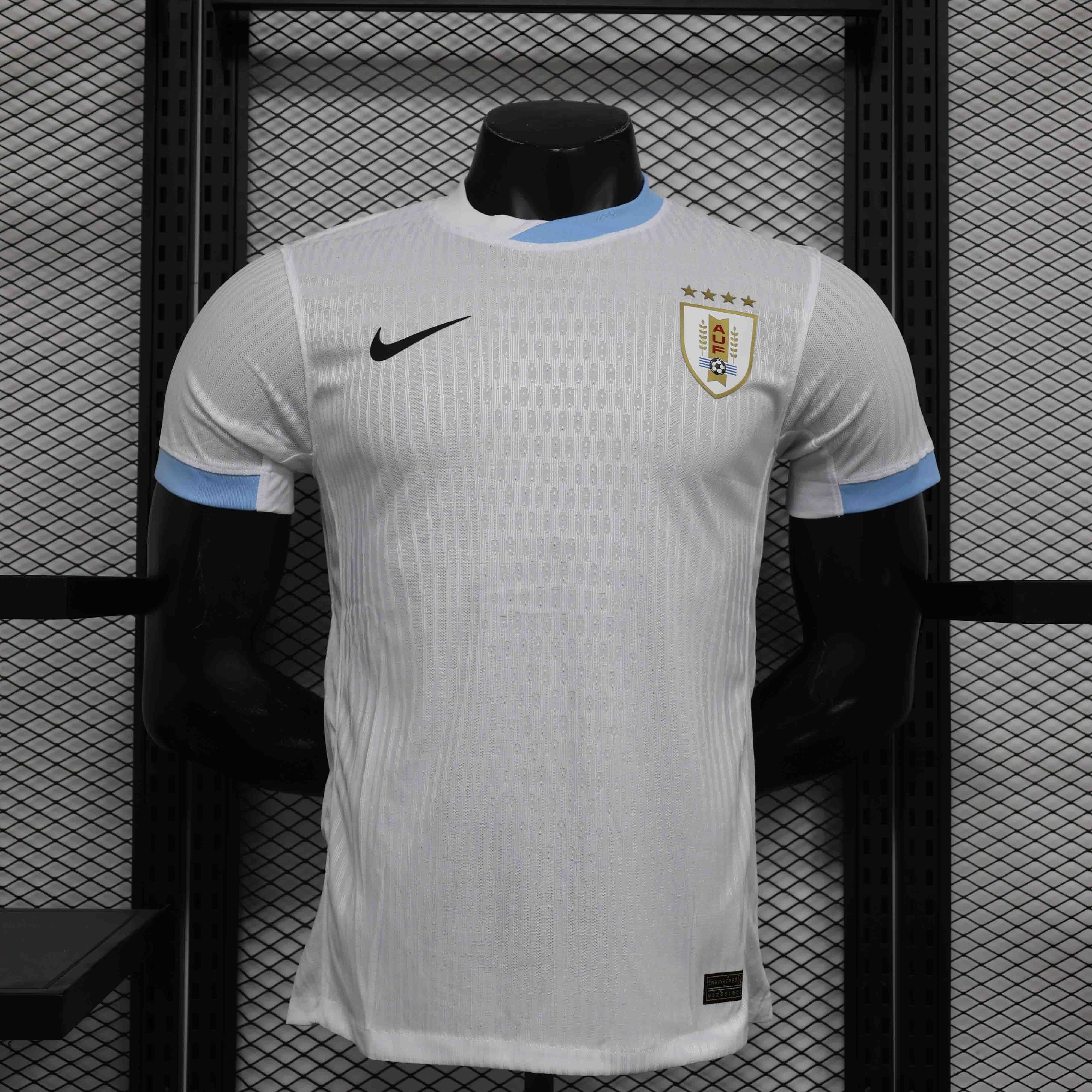 Uruguay Soccer Jersey Away Shirt Copa America 2024