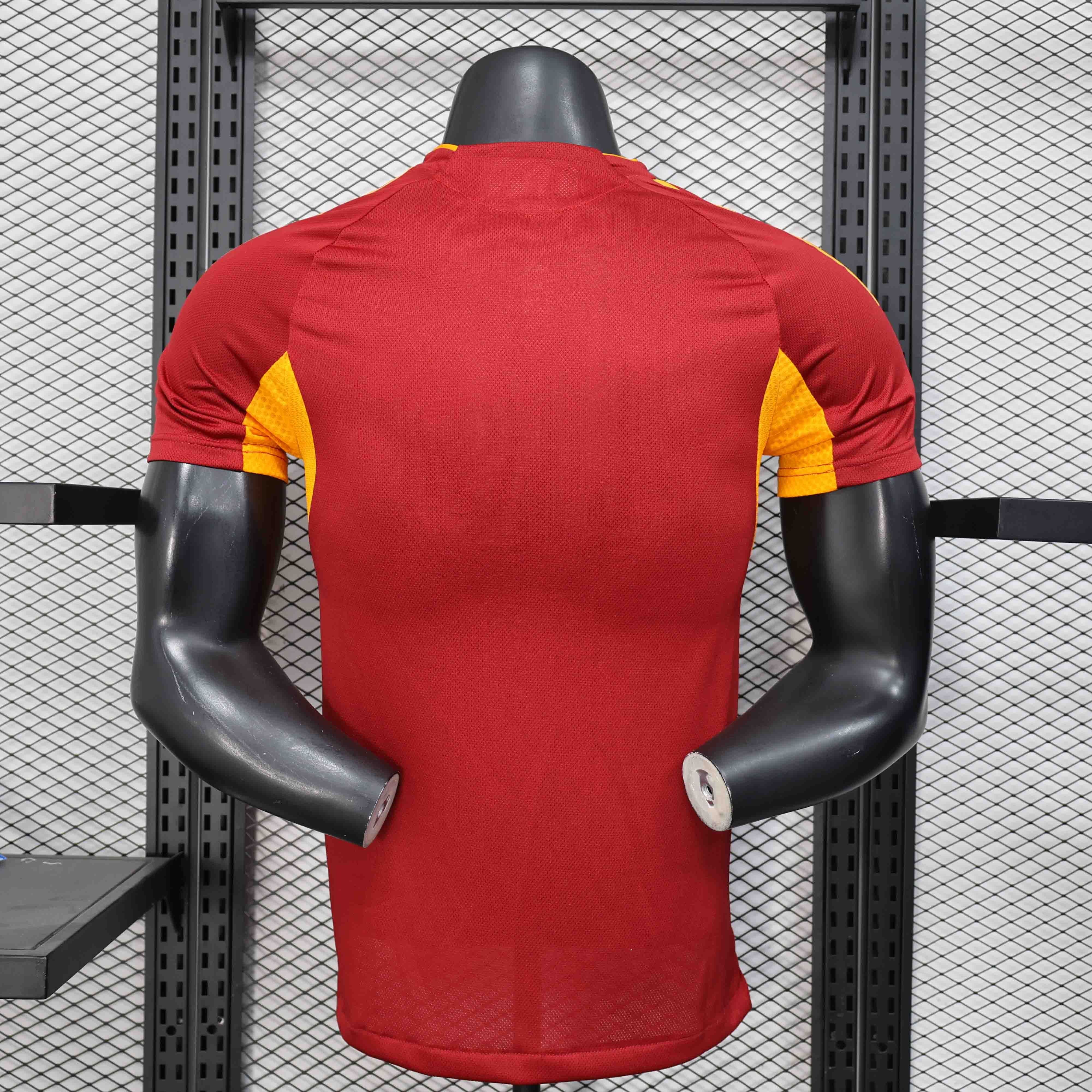 Roma Soccer Jersey Red Special Edition Shirt 2025/26