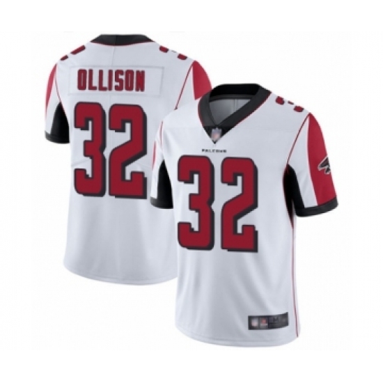 Youth Atlanta Falcons #32 Qadree Ollison White Vapor Untouchable Limited Player Football Jersey - Ujersey