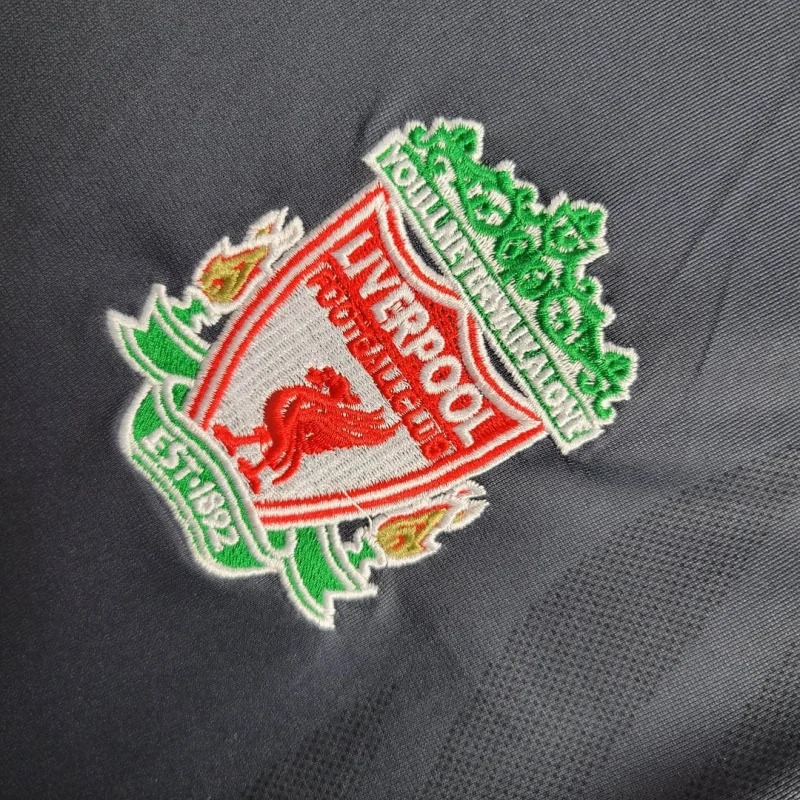 Liverpool Retro Football Jersey Away Long Sleeve Custom Shirt 2009/10 - ujerseystore