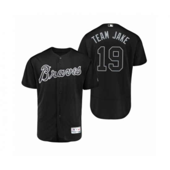 Men's Atlanta Braves #19 Shane Greene Team Jake Black 2019 Players Weekend Authentic Jersey - Ujersey