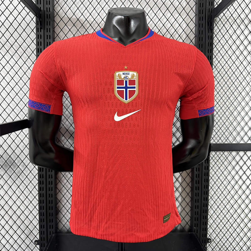 Norway Soccer Jersey Home Shirt 2025 - Ujersey NHL