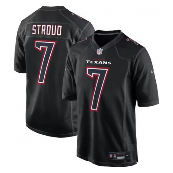 Men's Houston Texans #7 C.J. Stroud Black Fashion Vapor Untouchable Limited Football Stitched Jersey - Ujersey