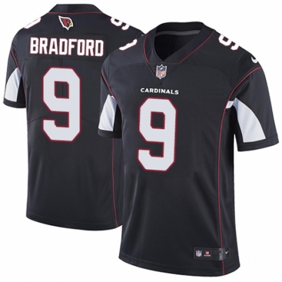 Youth Nike Arizona Cardinals #9 Sam Bradford Black Alternate Vapor Untouchable Limited Player NFL Jersey - Ujersey