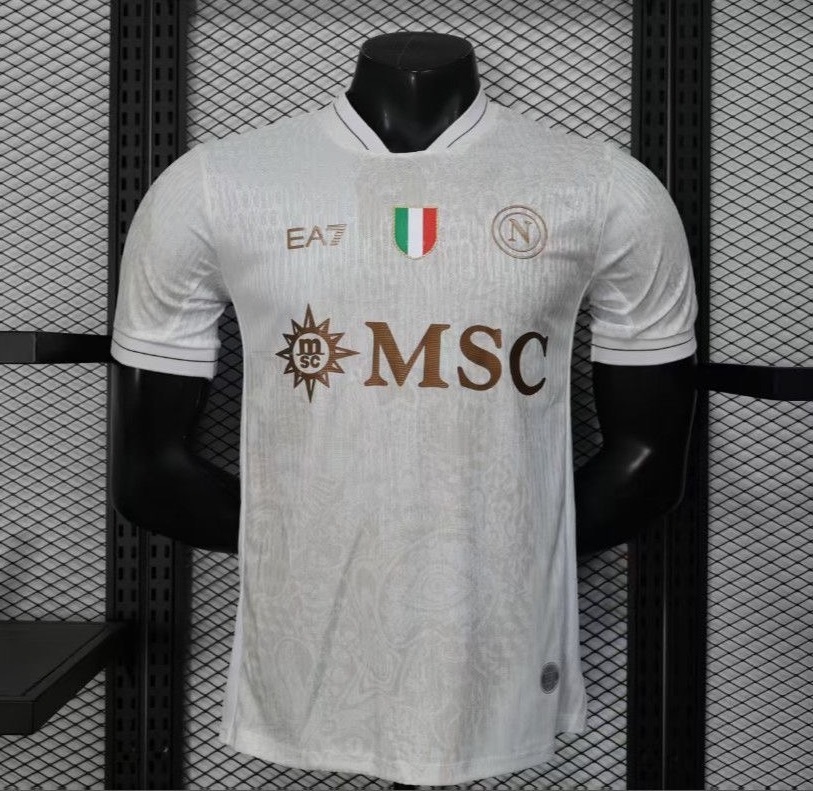 Napoli Soccer Jersey Away Shirt 2025/26 - U-jersey