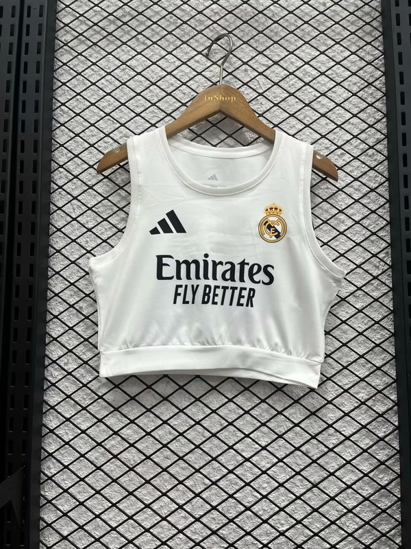 Real Madrid Home Women's Vest Soccer Jersey 2025/26 - Ujersey NHL