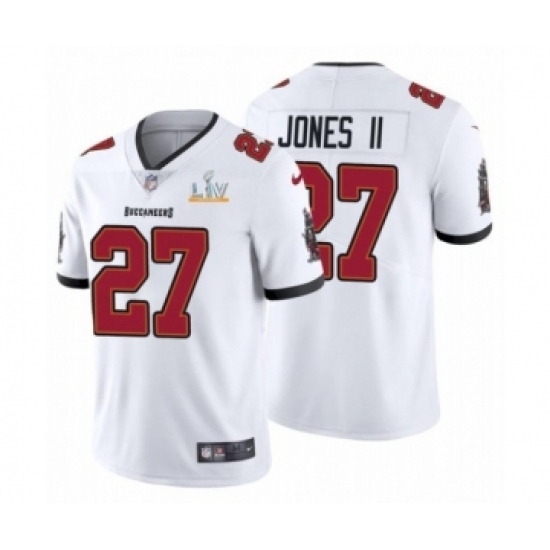 Women's Tampa Bay Buccaneers #27 Ronald Jones II White Super Bowl LV Jersey - Ujersey