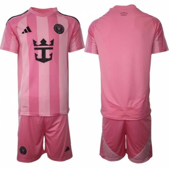 Men Inter Miami CF 2026 Soccer Jerseys Pink BLANK - Ujersey