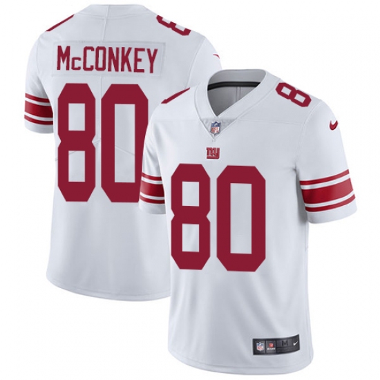 Youth Nike New York Giants #80 Phil McConkey White Vapor Untouchable Limited Player NFL Jersey - Ujersey