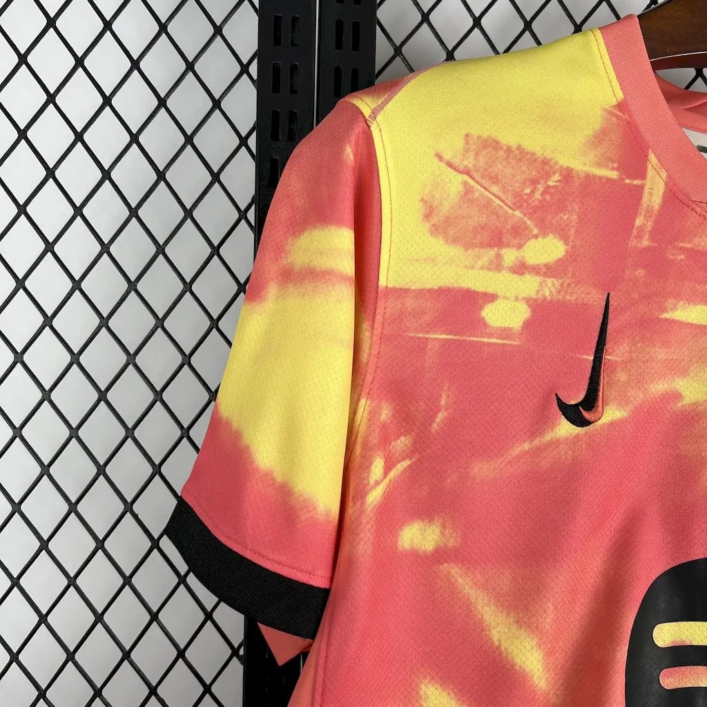 Barcelona Soccer Jersey Pink Training Custom Shirt 2025/26 - Ujersey NHL