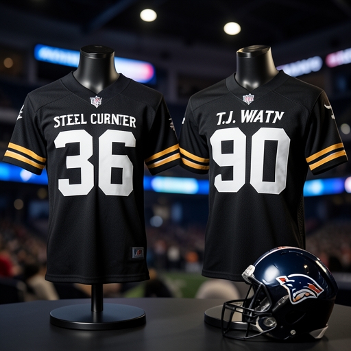 Pittsburgh Steelers Jersey History: The Black & Gold Standard - SUjersey01