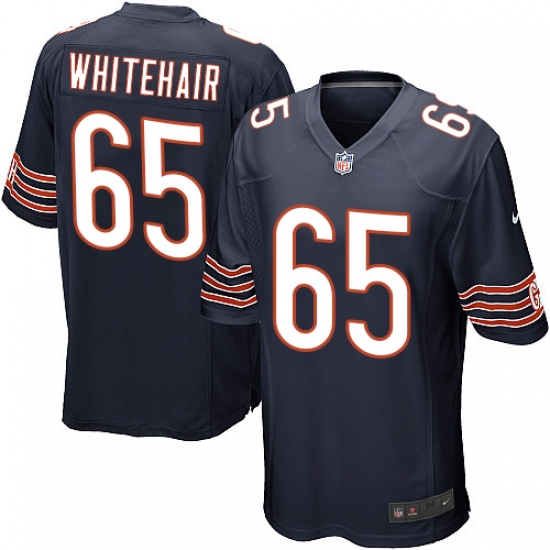 Men's Nike Chicago Bears #65 Cody Whitehair Game Navy Blue Team Color NFL Jersey - Ujersey