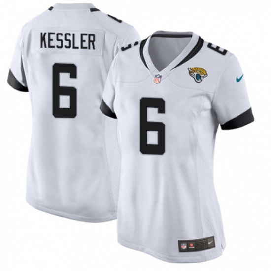 Women's Nike Jacksonville Jaguars #6 Cody Kessler Game White NFL Jersey - Ujersey