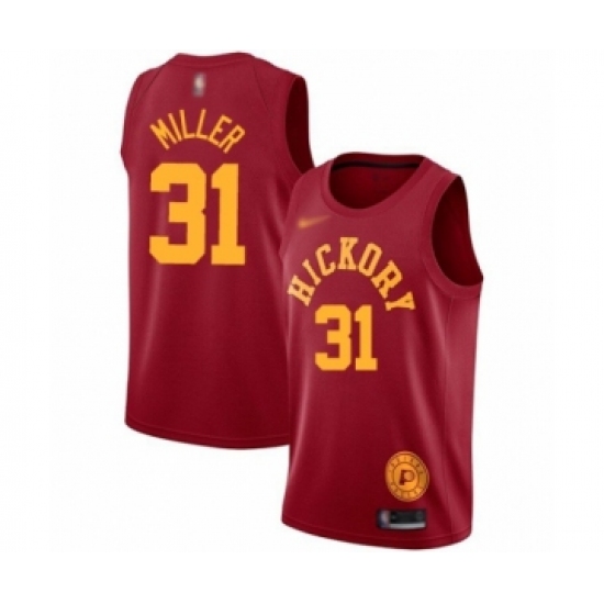 Women's Indiana Pacers #31 Reggie Miller Swingman Red Hardwood Classics Basketball Jersey - Ujersey