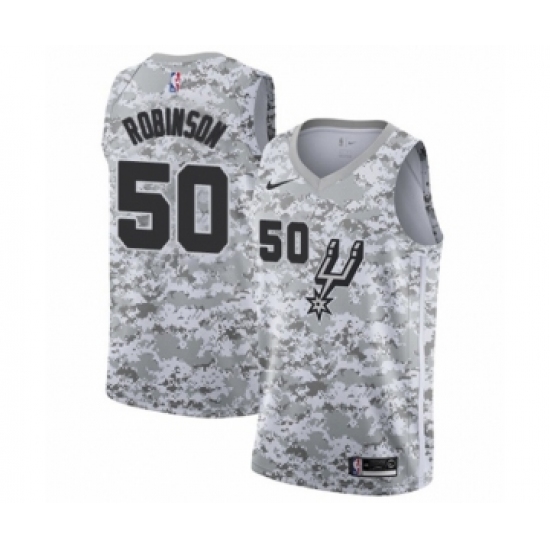 Youth San Antonio Spurs #50 David Robinson White Swingman Jersey - Earned Edition - Ujersey