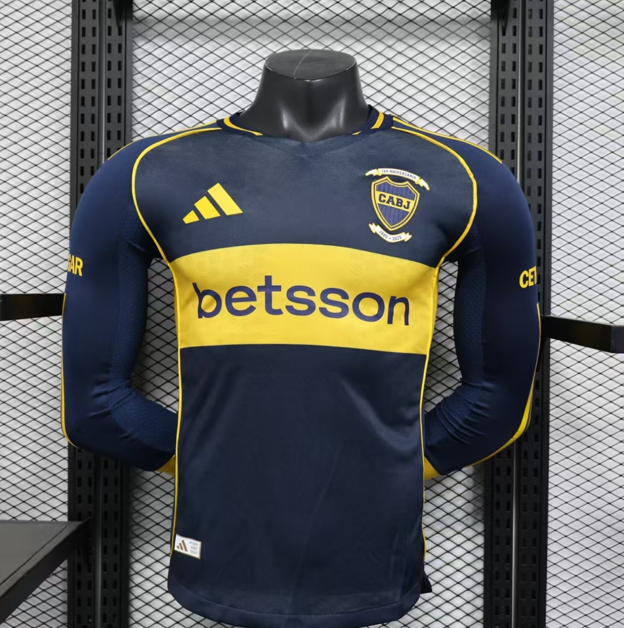 Boca long-sleeve football jersey 2026