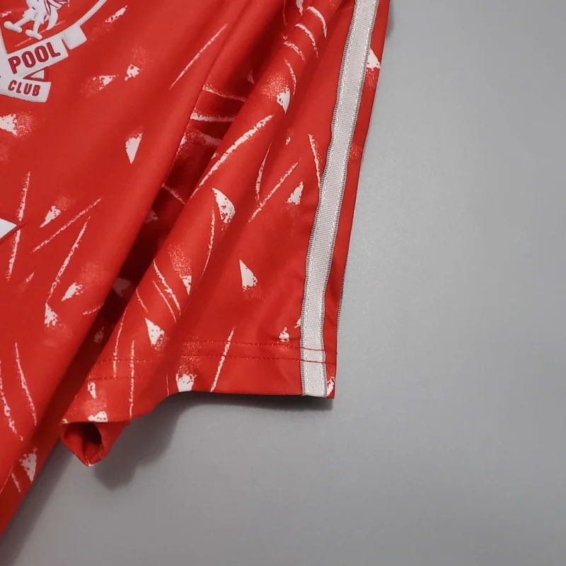 Liverpool Retro Football Jersey Home Custom Shirt 1989-91 - ujerseystore