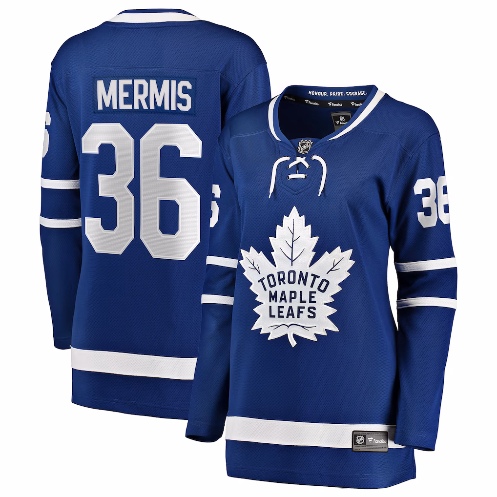 Women's Toronto Maple Leafs Dakota Mermis Fanatics Blue Home Breakaway Jersey - ujerseystore