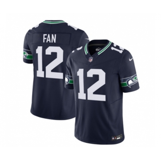 Men's Nike Seattle Seahawks #12 Fan 2023 F.U.S.E. Navy Limited Football Stitched Jersey - Ujersey