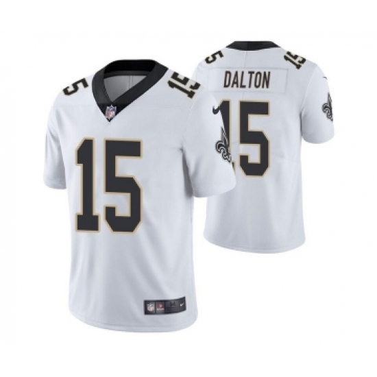 Men's New Orleans Saints #15 Rex Burkhead White Vapor Limited Stitched Jersey - Ujersey