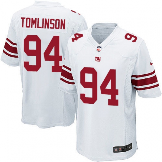 Men's Nike New York Giants #94 Dalvin Tomlinson Game White NFL Jersey - Ujersey