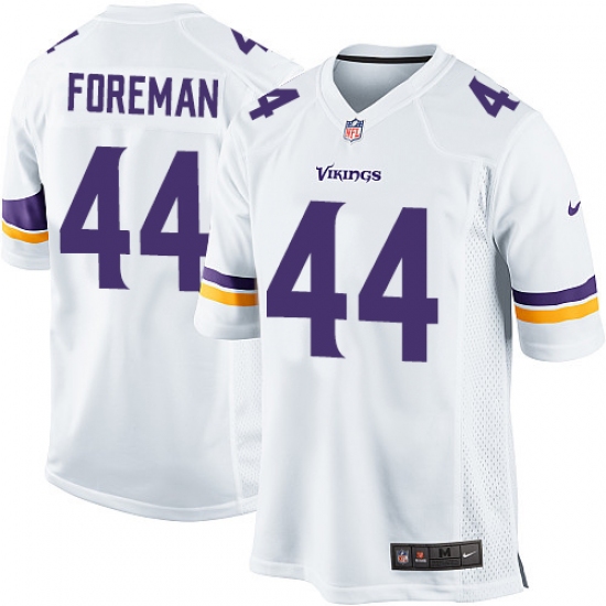 Men's Nike Minnesota Vikings #44 Chuck Foreman Game White NFL Jersey - Ujersey