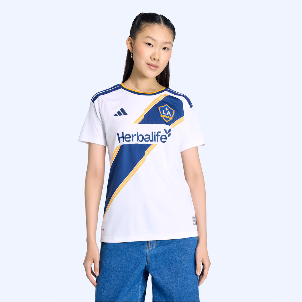 Women's LA Galaxy adidas White 2026 The VeloCITY Kit Replica Jersey
