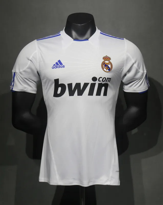 Real Madrid Retro Jersey Home Soccer Shirt 2010/11 - U-jersey