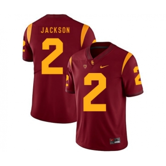 USC Trojans 2 Adoree' Jackson Red College Football Jersey - Ujersey