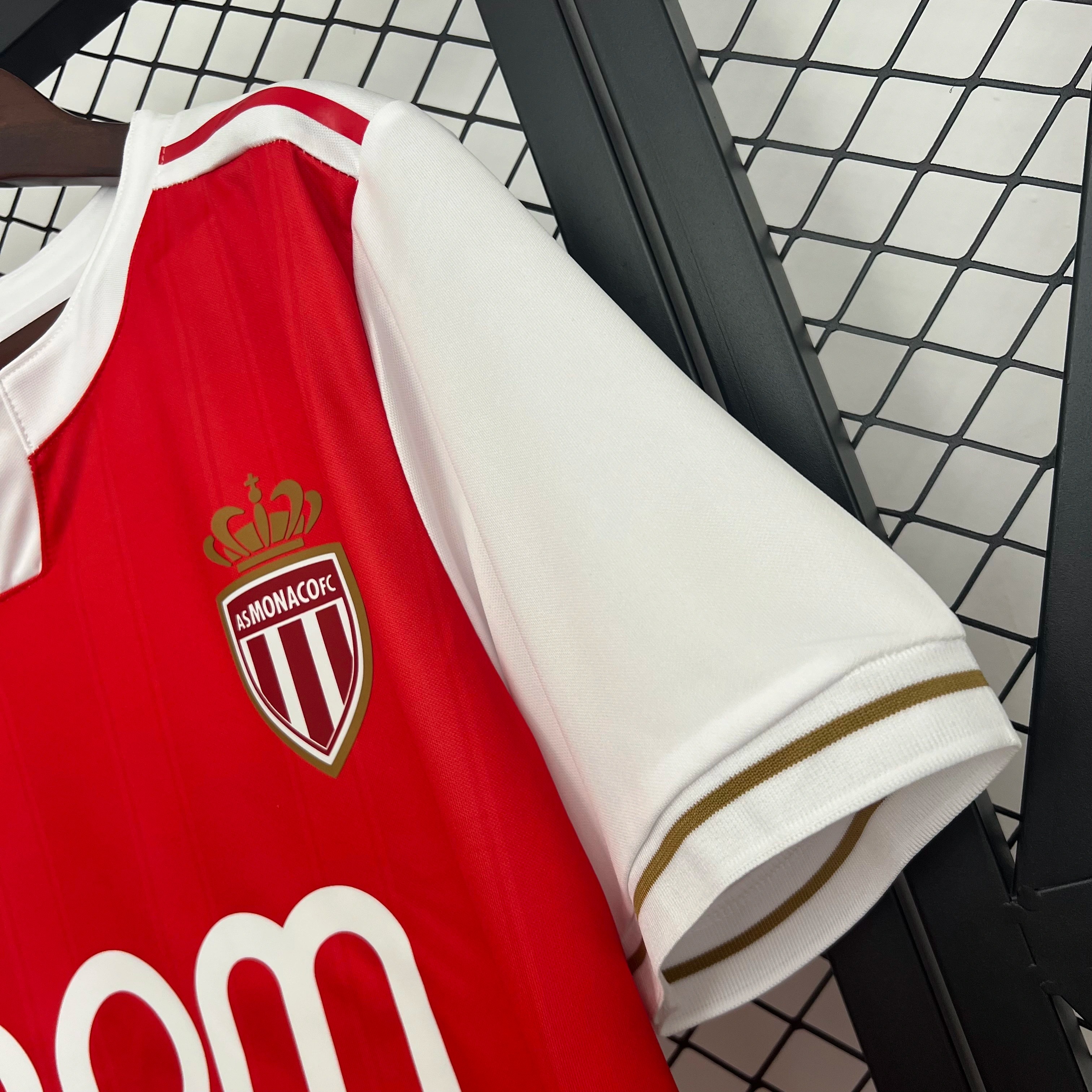 AS Monaco Soccer Jersey Home Custom Shirt 2025/26 - ujerseystore