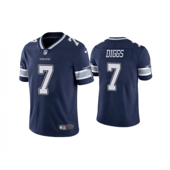 Youth Dallas Cowboys #7 Trevon Diggs Navy Vapor Untouchable Limited Stitched Jersey - Ujersey