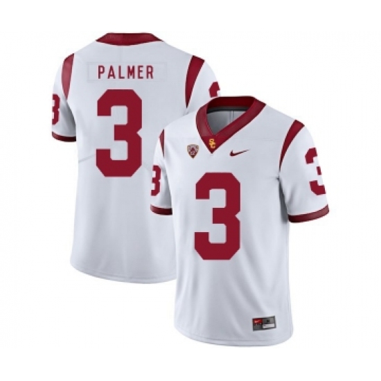 USC Trojans 3 Carson Palmer White College Football Jersey
