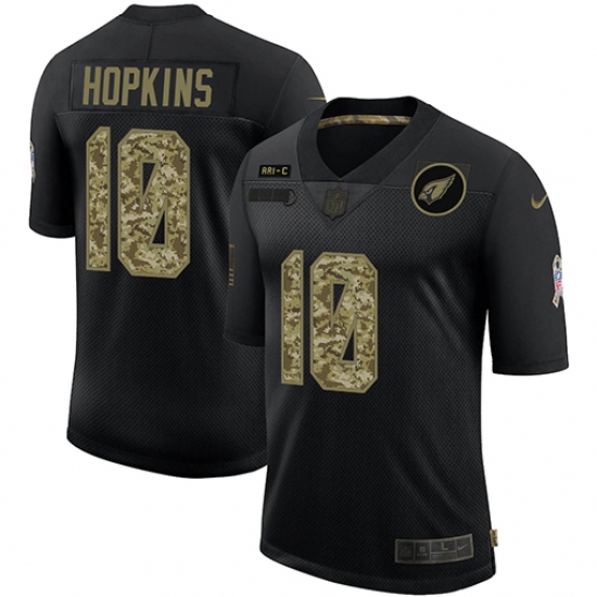 Men's Arizona Cardinals #10 DeAndre Hopkins Camo 2020 Salute To Service Limited Jersey - Ujersey