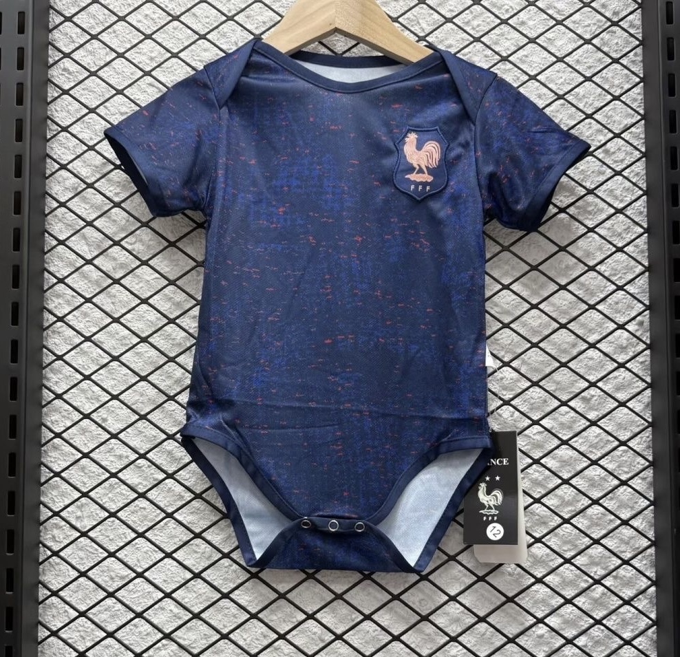 France Soccer Jersey Home Baby Uniform 2025 - U-jersey