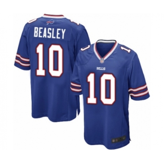 Men's Buffalo Bills #10 Cole Beasley Game Royal Blue Team Color Football Jersey - Ujersey
