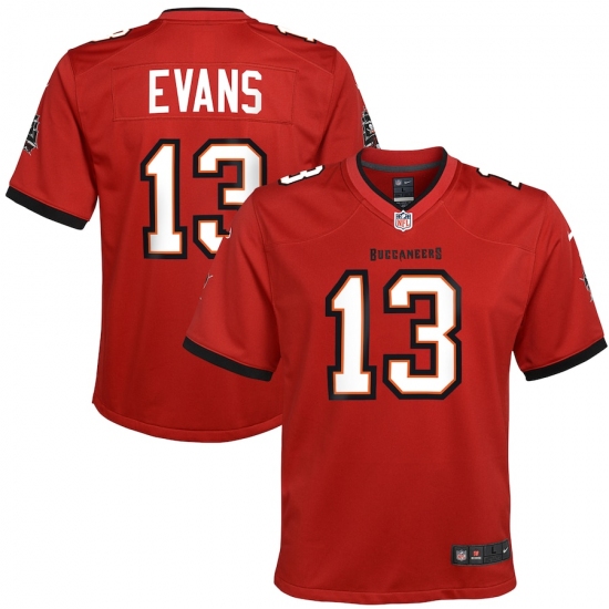 Youth Tampa Bay Buccaneers #13 Mike Evans Nike Red Game Jersey - Ujersey