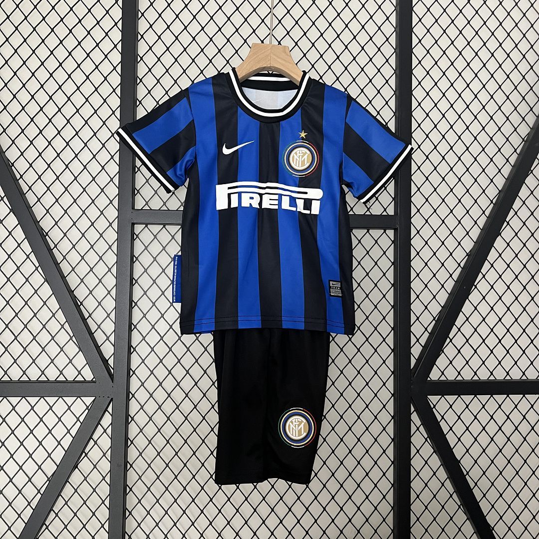 Inter Milan Jersey Custom Kids Kit Jerseys+Shorts 2009/10 - Ujersey Shop